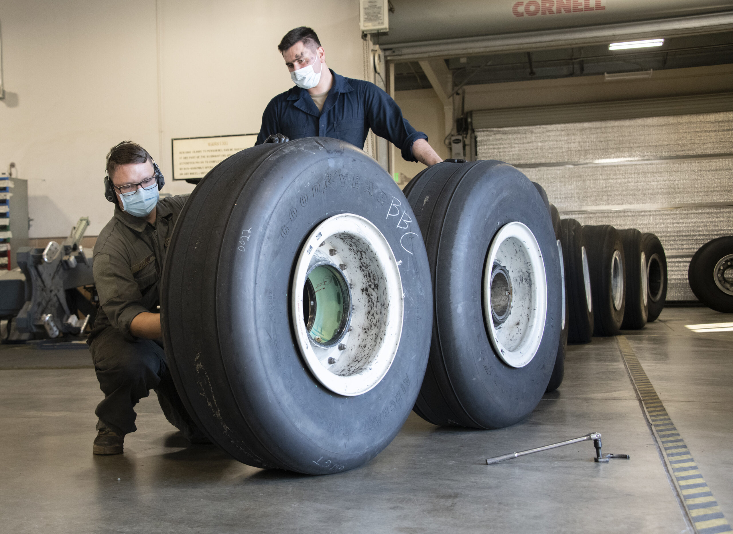 Airmen at Travis Air Force Base