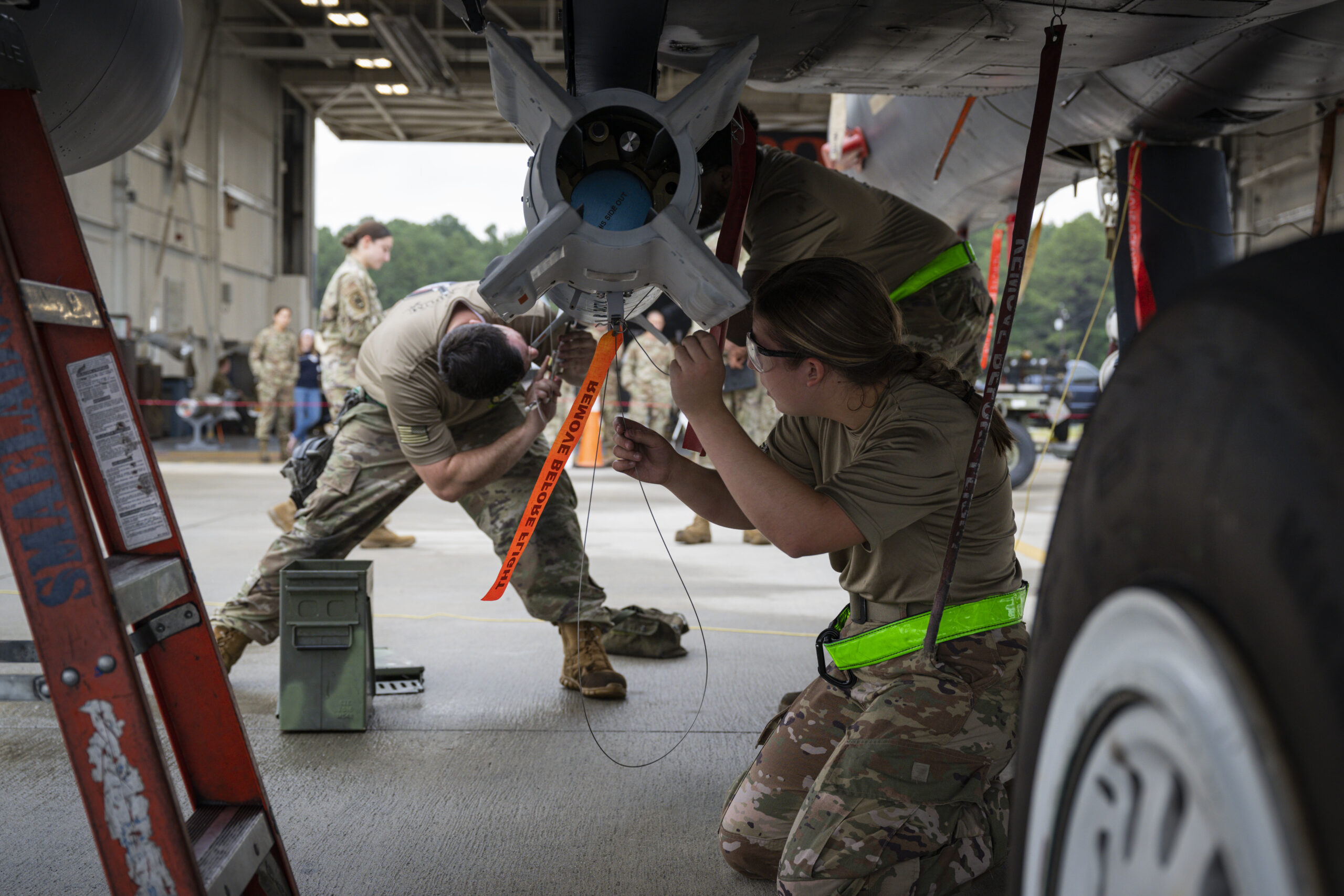 Airmen at Seymour Johnson Air Force Base