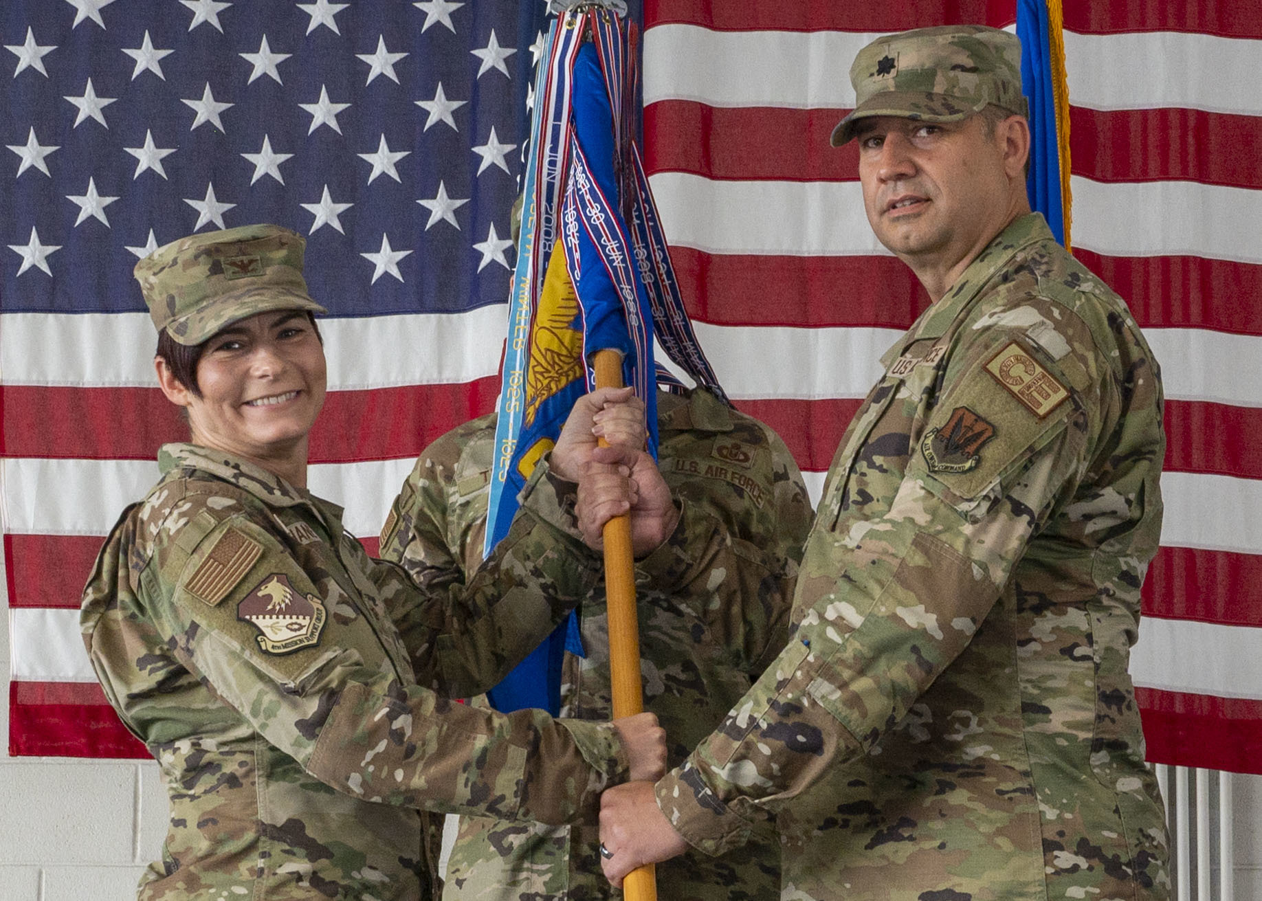 Commanders at Seymour Johnson Air Force Base