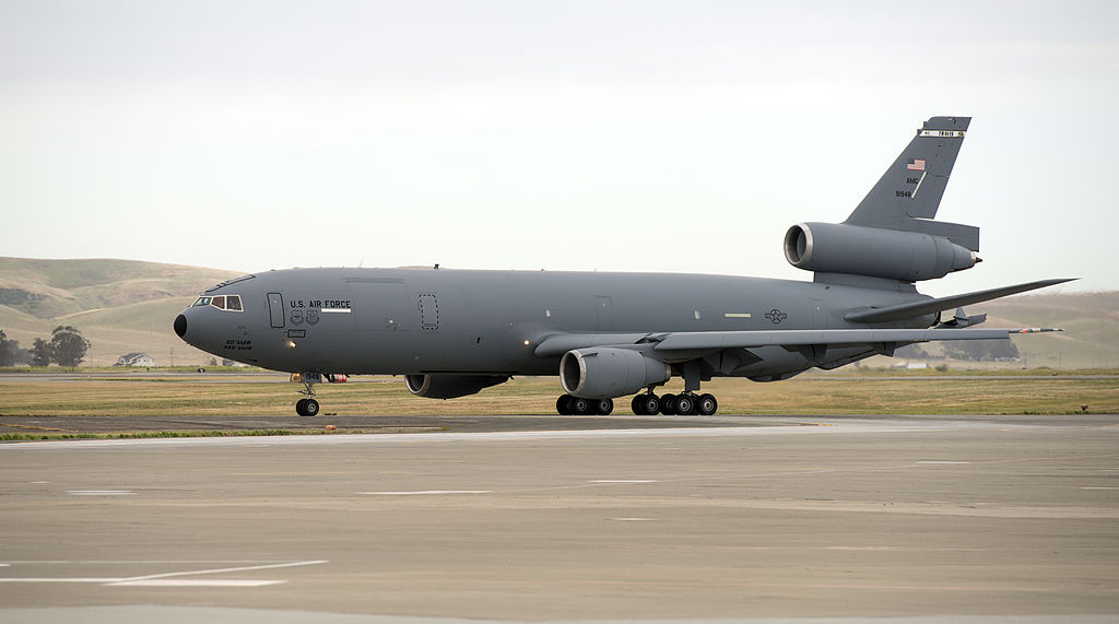 Aircraft at Travis Air Force Base