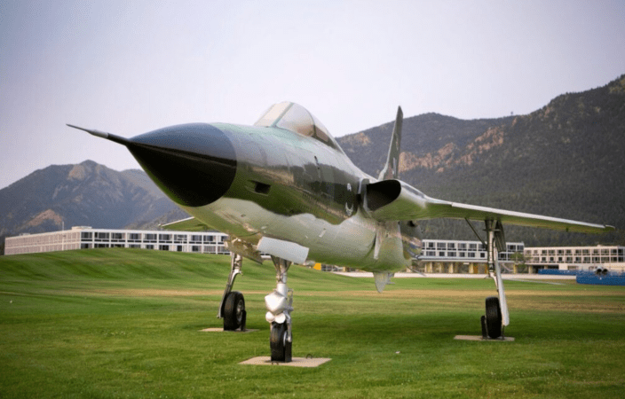 The time an Air Force Academy ceremony ended in property damage and 15 injuries