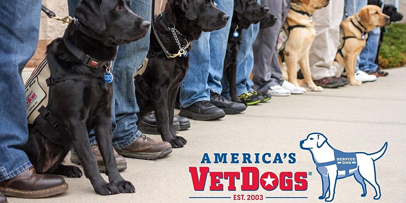 This charity provides assistance dogs to vets, active duty and first responders free of charge