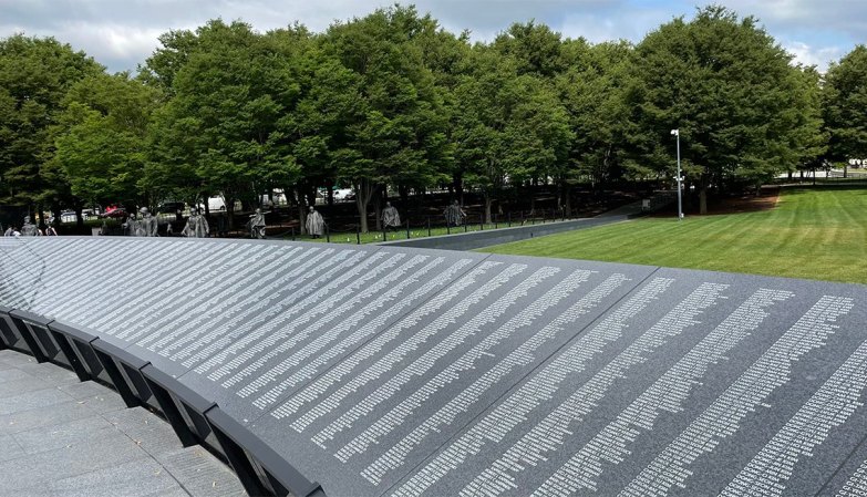 Korean War Veterans Memorial Wall of Remembrance unveiled 69 years after war’s Armistice Day