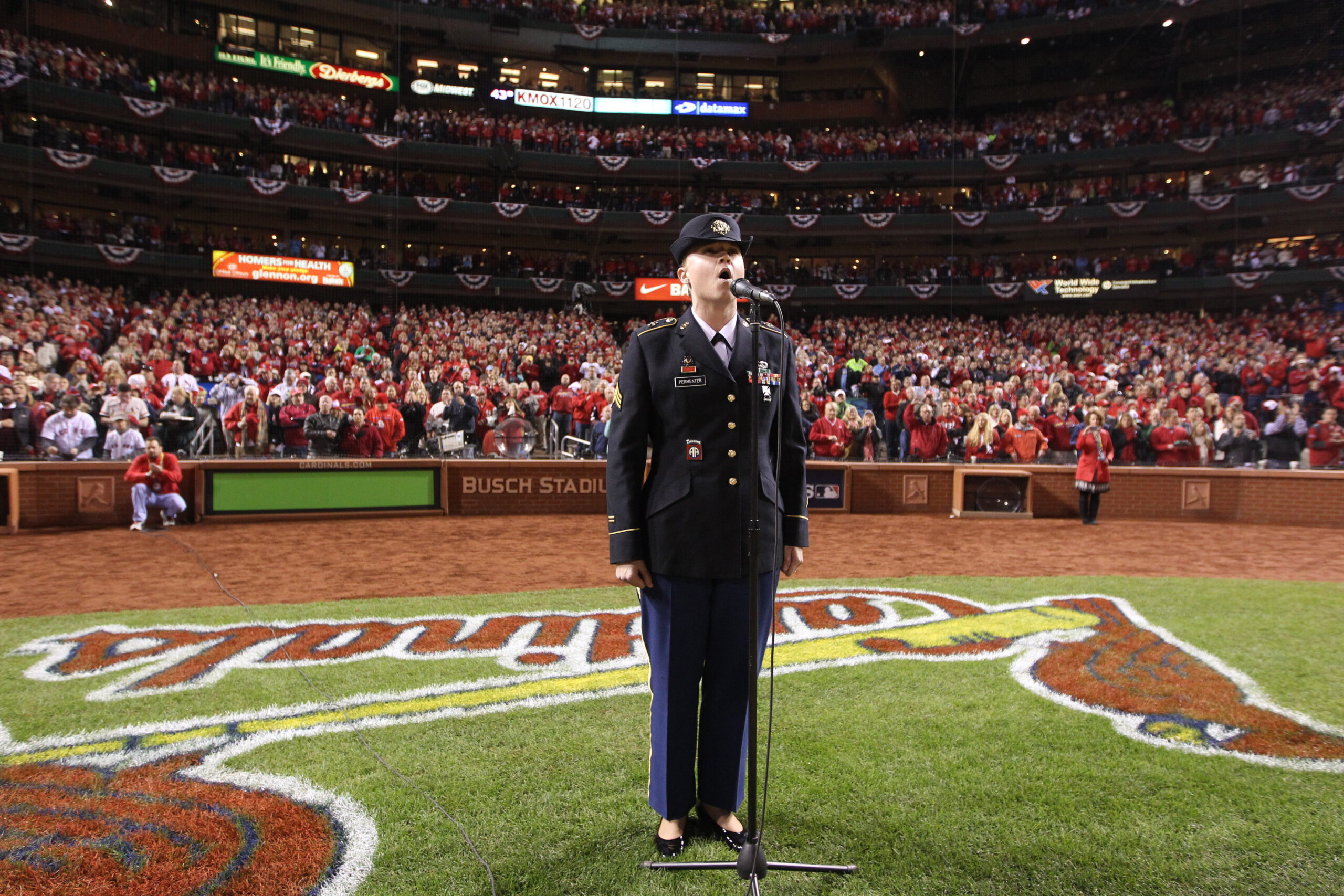 Fort Leonard Wood soldier singing