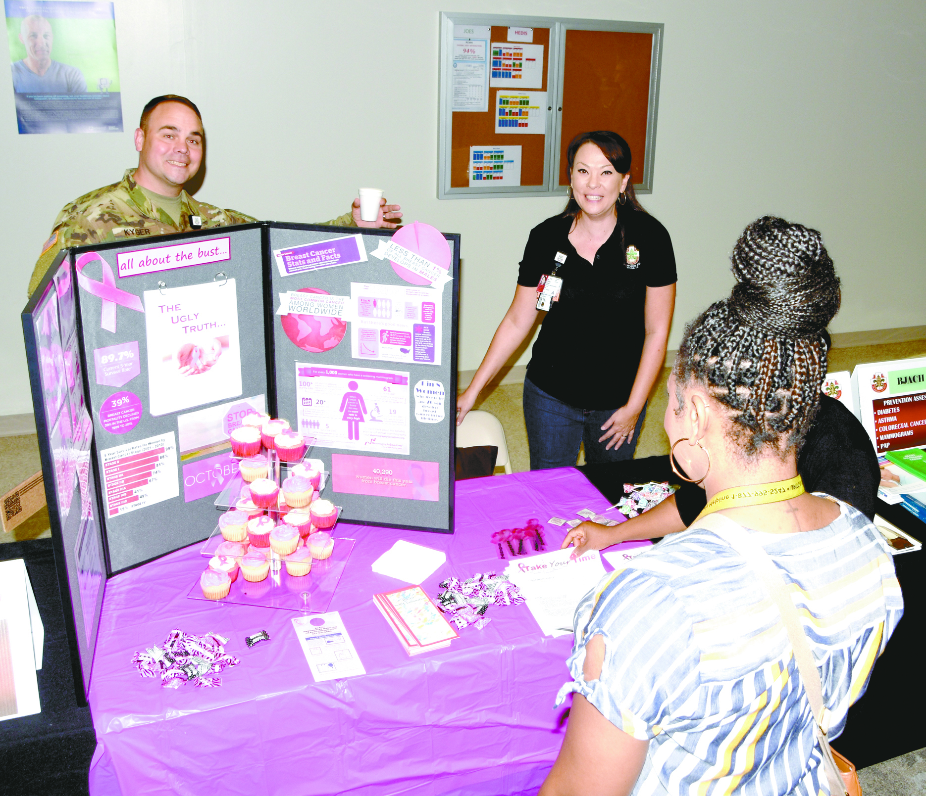 visitors at fort polk