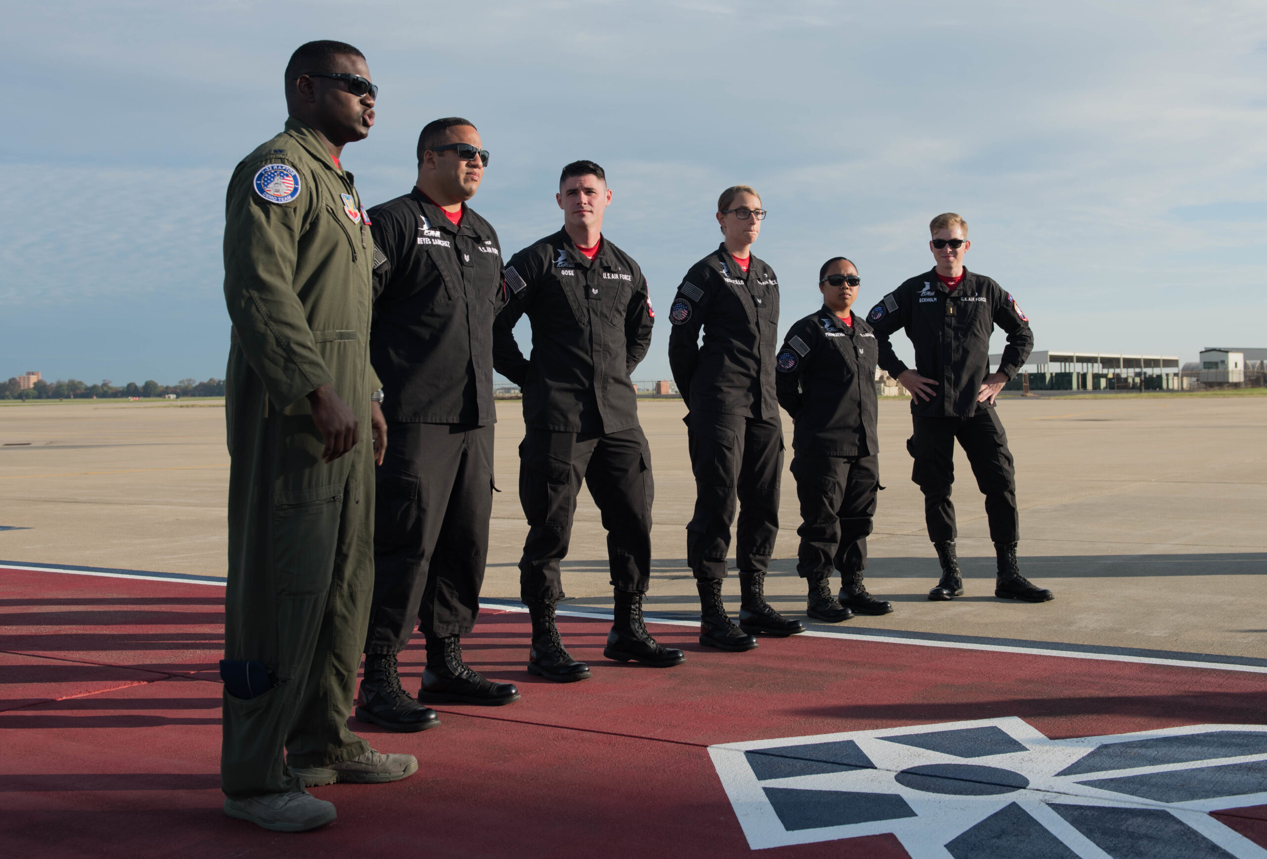 demonstration at Langley air force base