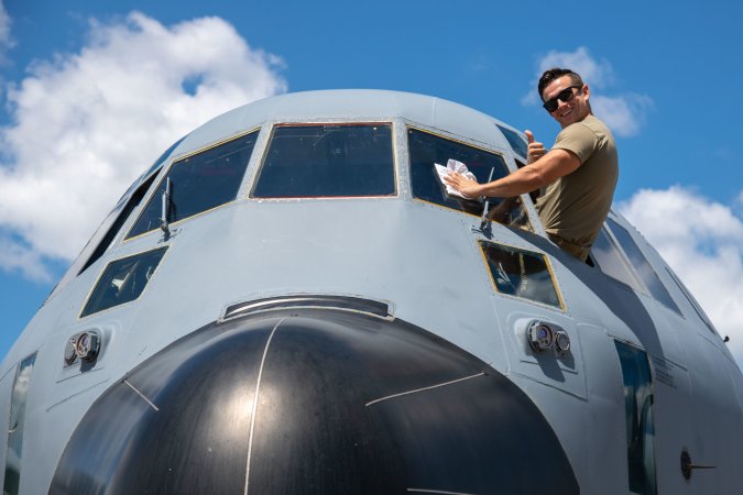 airman at Keesler Air Force Base