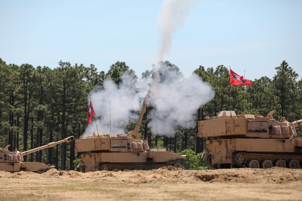 M109A7 Howitzers