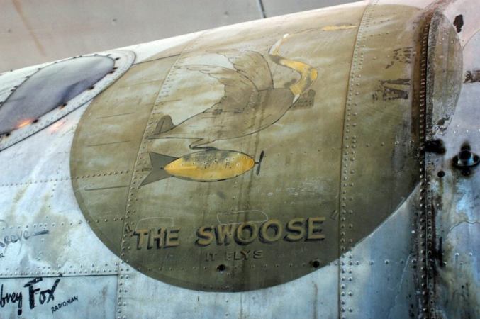 ‘The Swoose’ is the oldest intact B-17 Flying Fortress