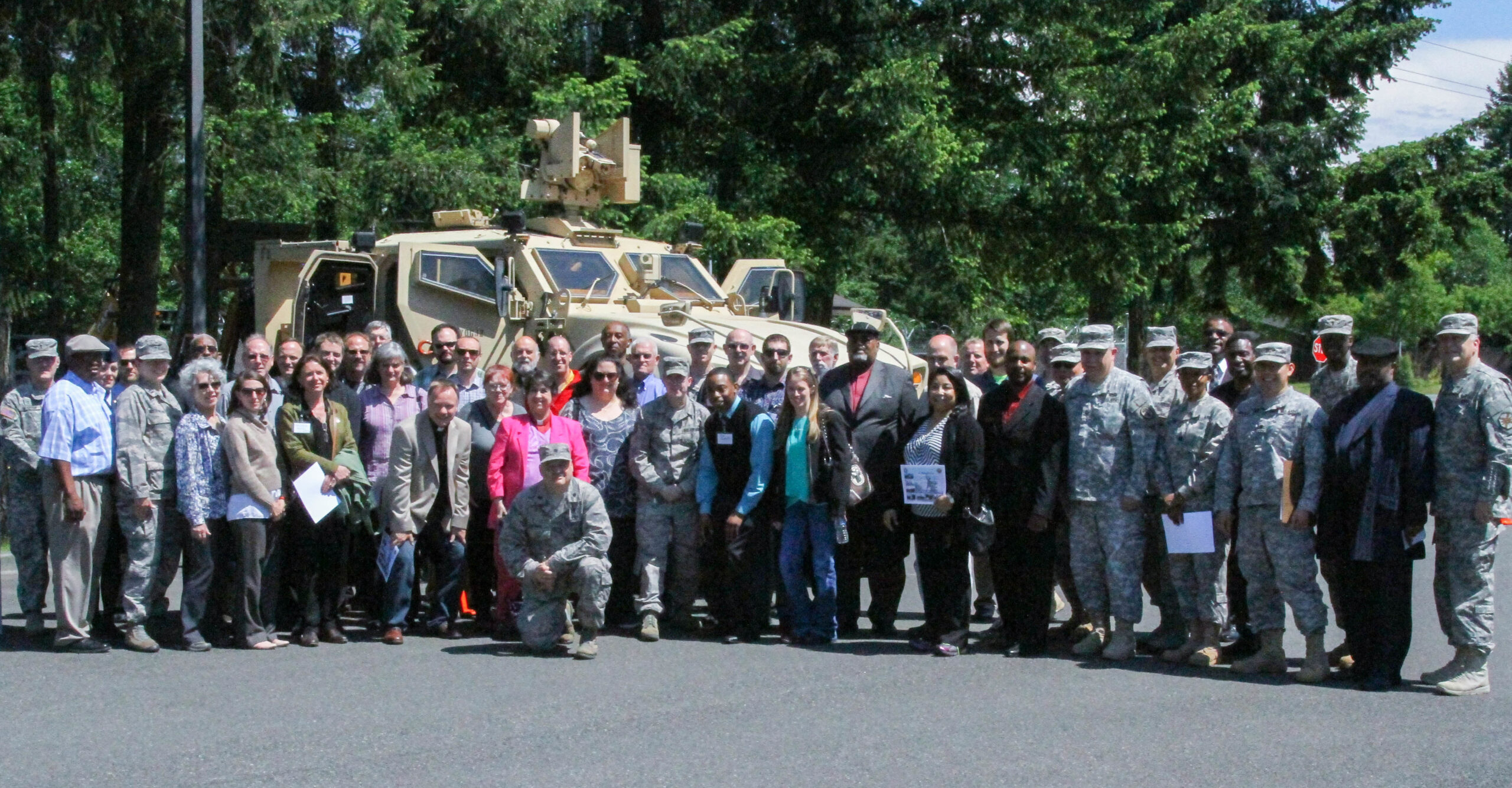 vehicle at Joint Base Lewis McChord