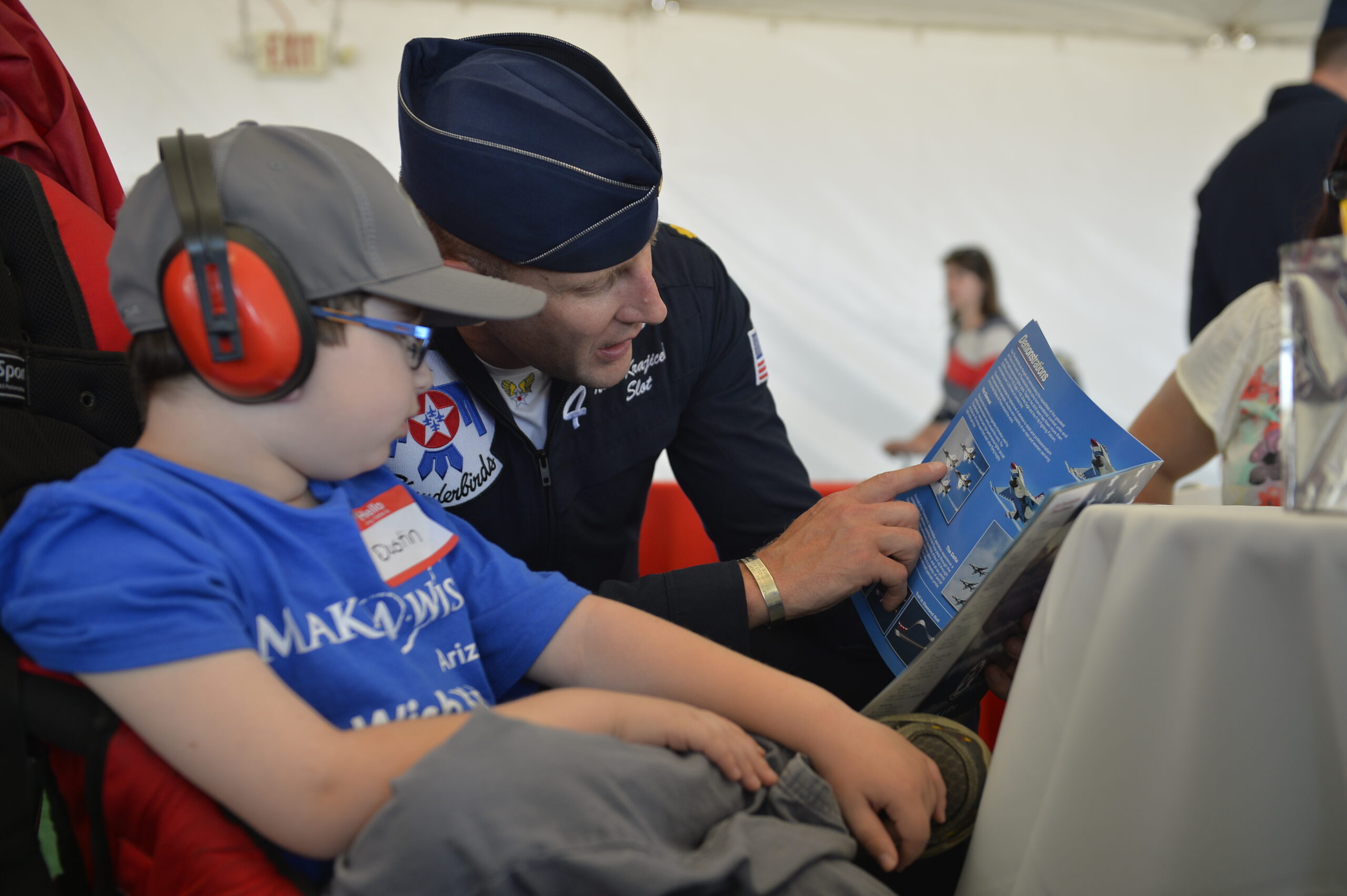 kids at Luke Air Force Base