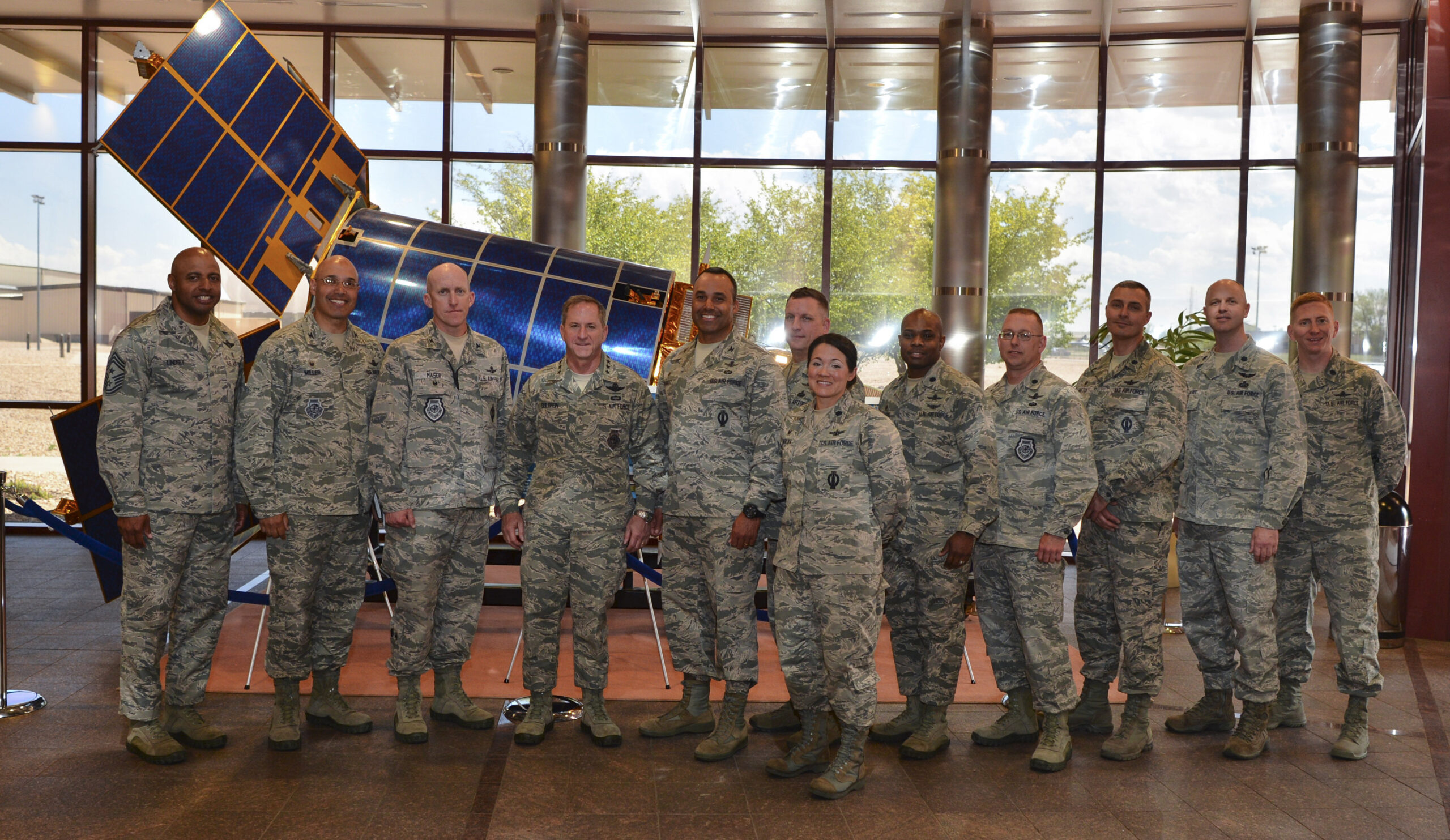 airmen at buckley space force base