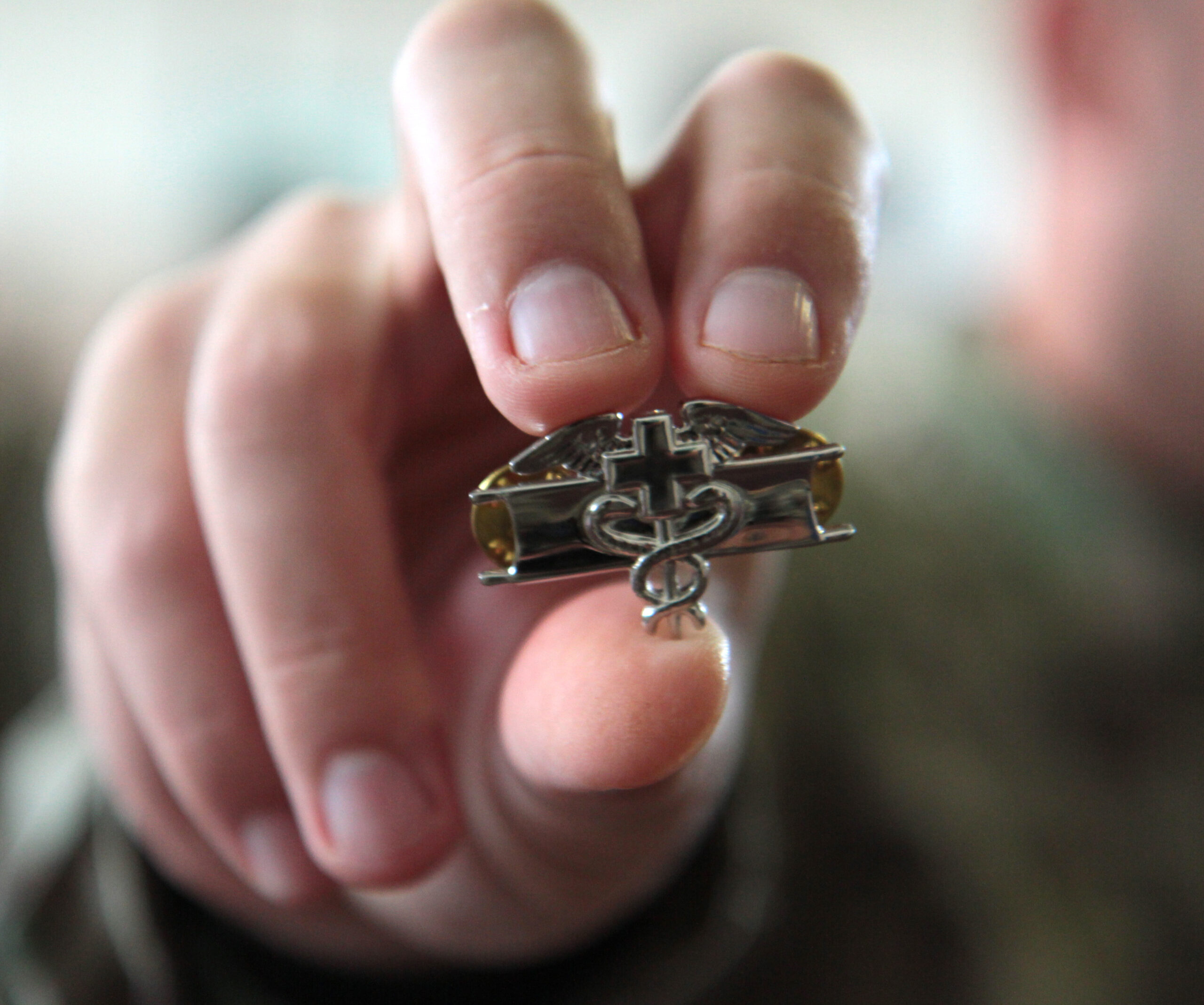 medical badge at Fort Campbell