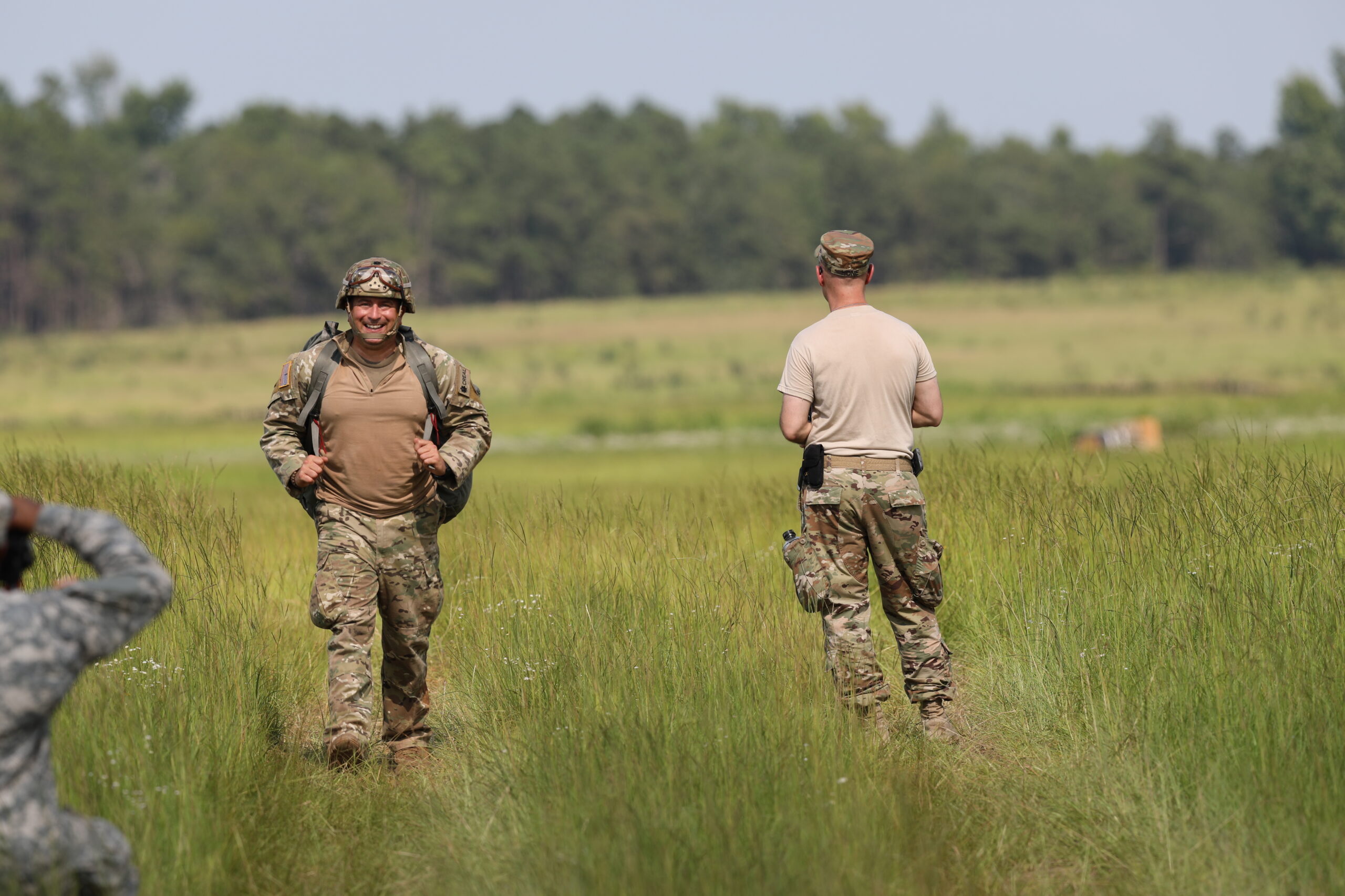 soldier at Fort Gordon