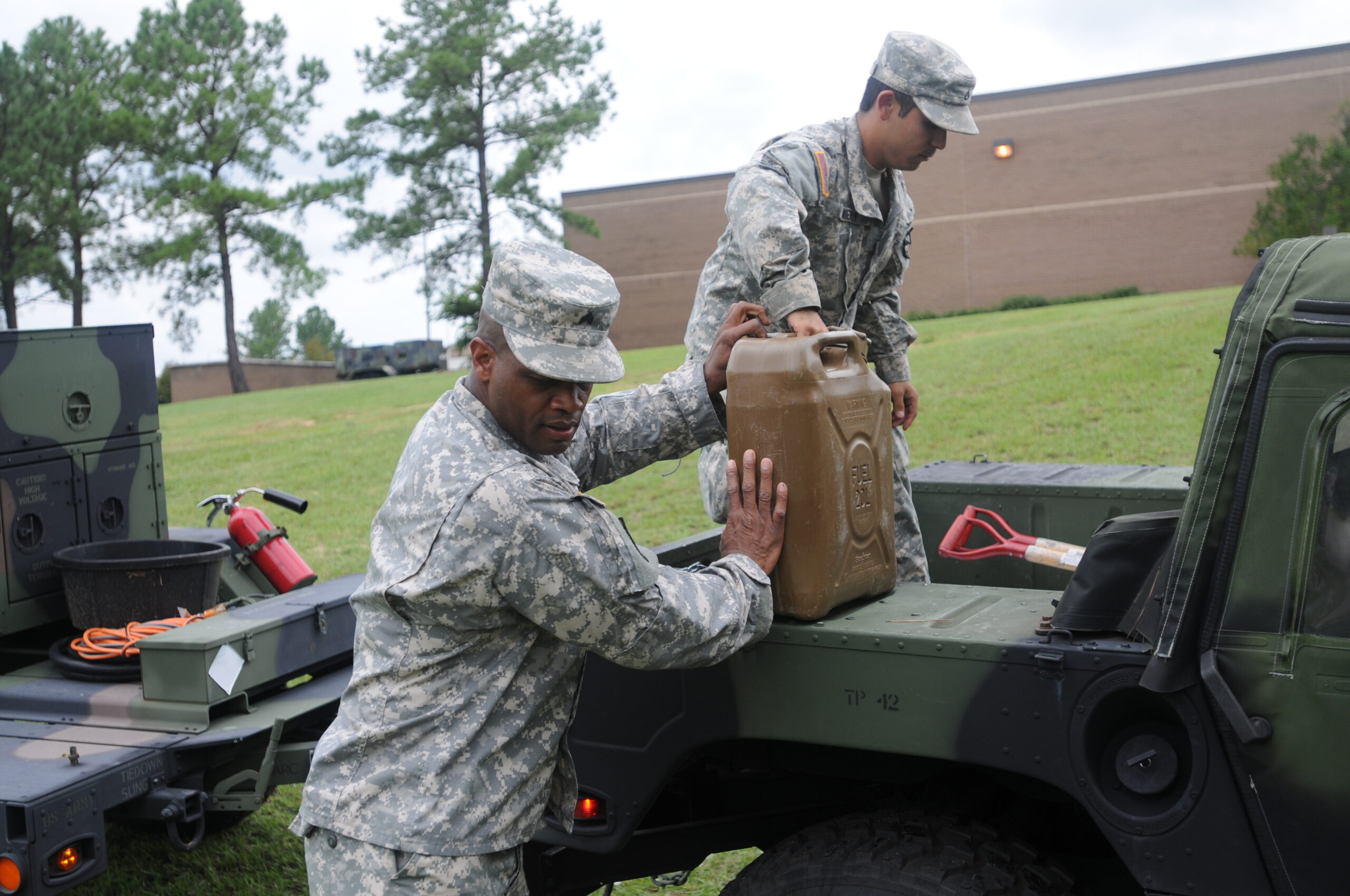 soldiers at Fort Gordon