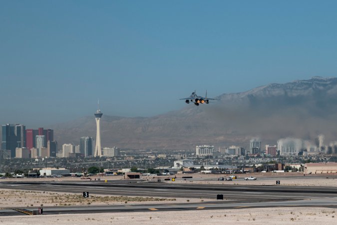 nellis air force base flight