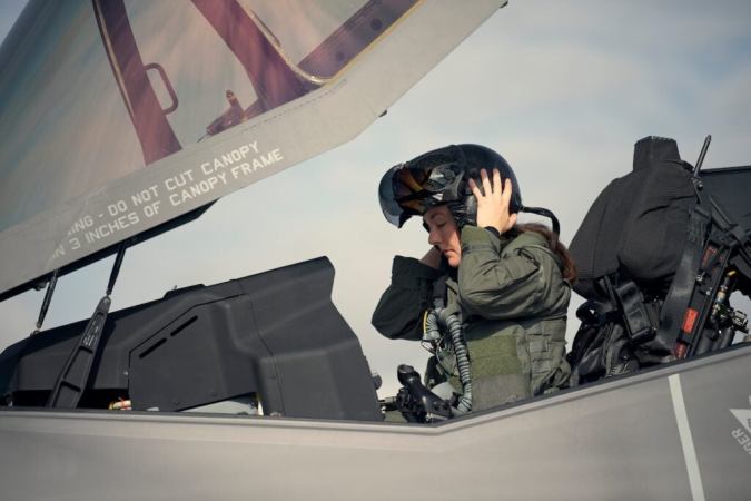 first female F-35 pilot