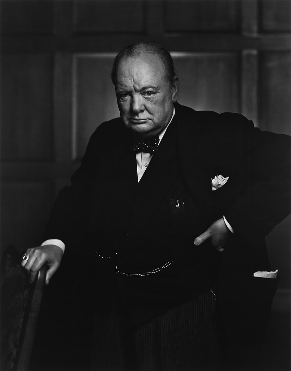 churchill portrait