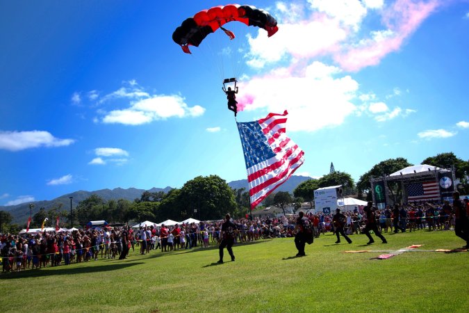 Schofield Barracks jump