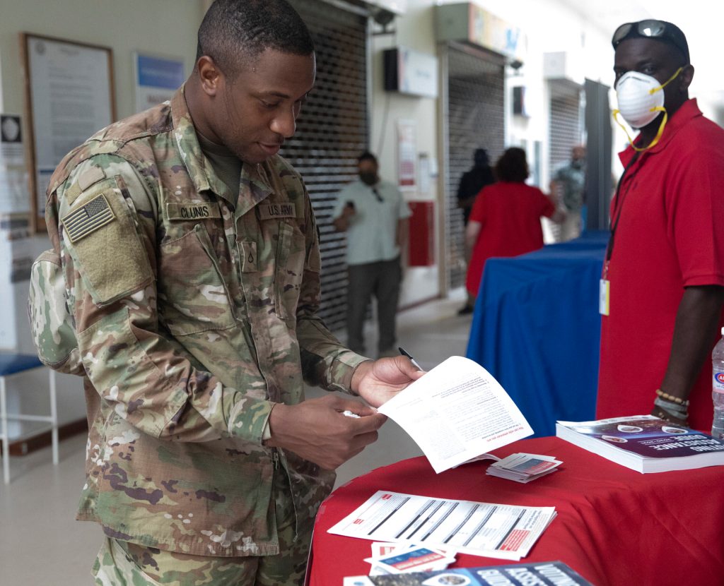 military voting