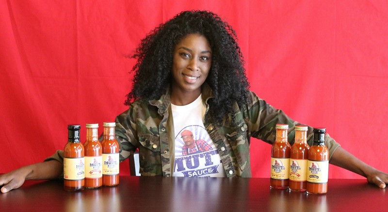 Charlynda Scales hot sauce