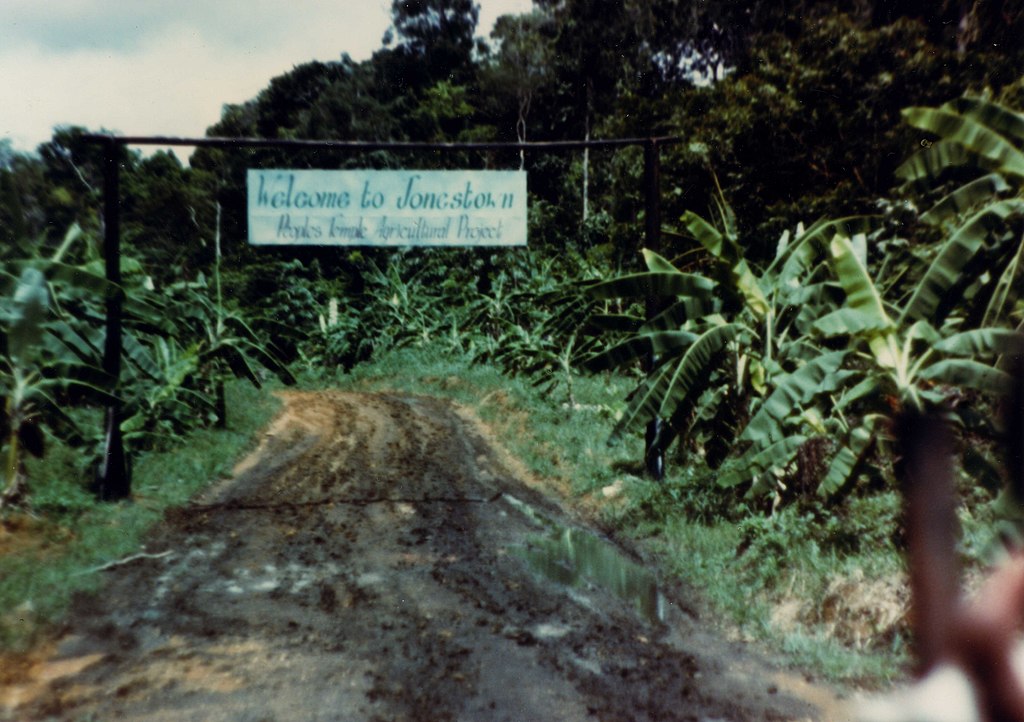 jonestown massacre sign