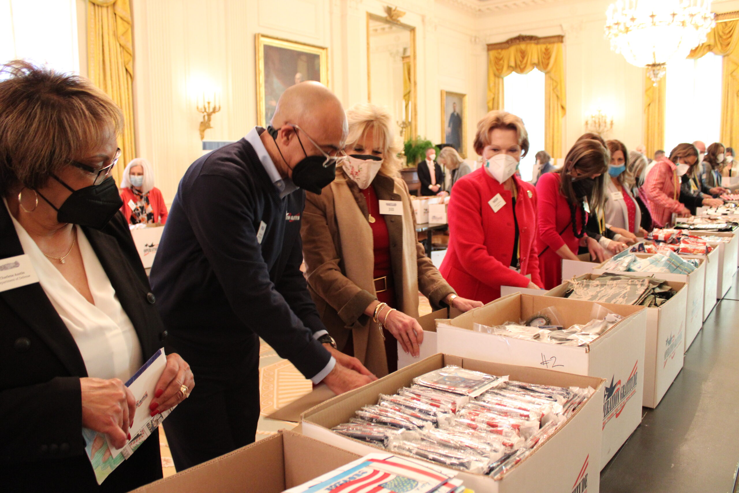 operation gratitude at white house