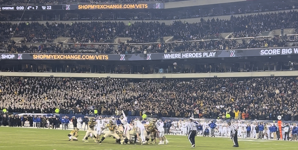 army winning field goal