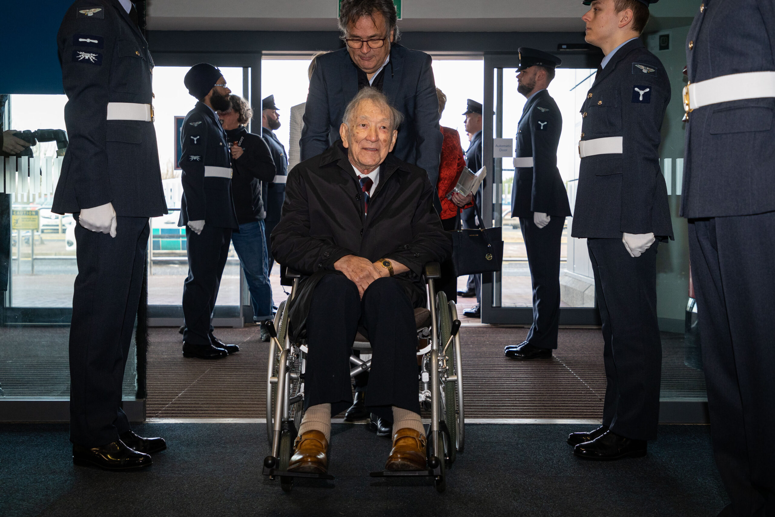 wwii raf veteran honor guard