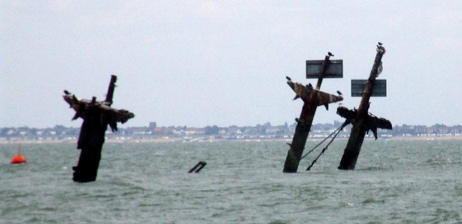 sunken WWII ammo ship