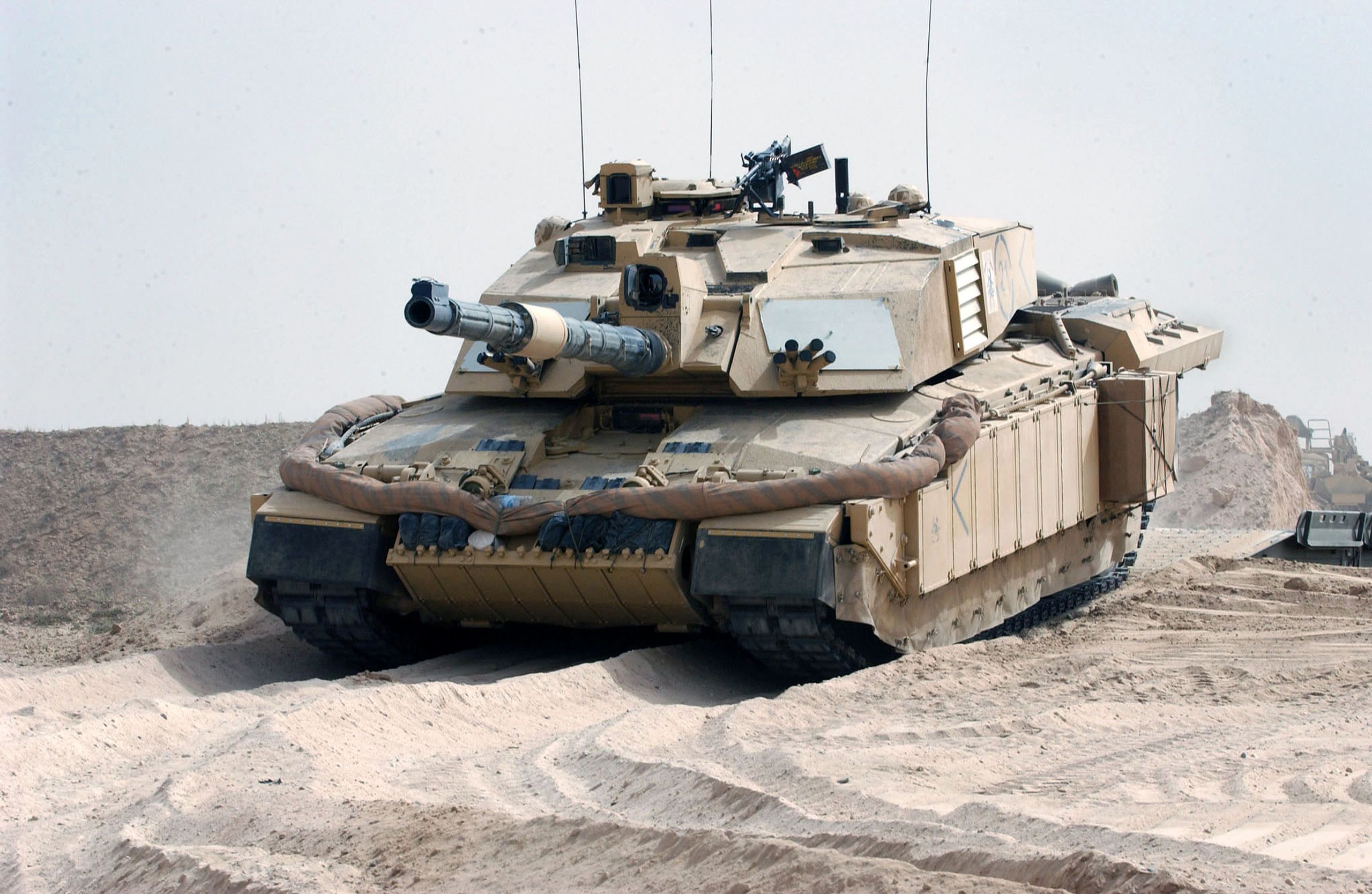 challenger 2 crossing into iraq