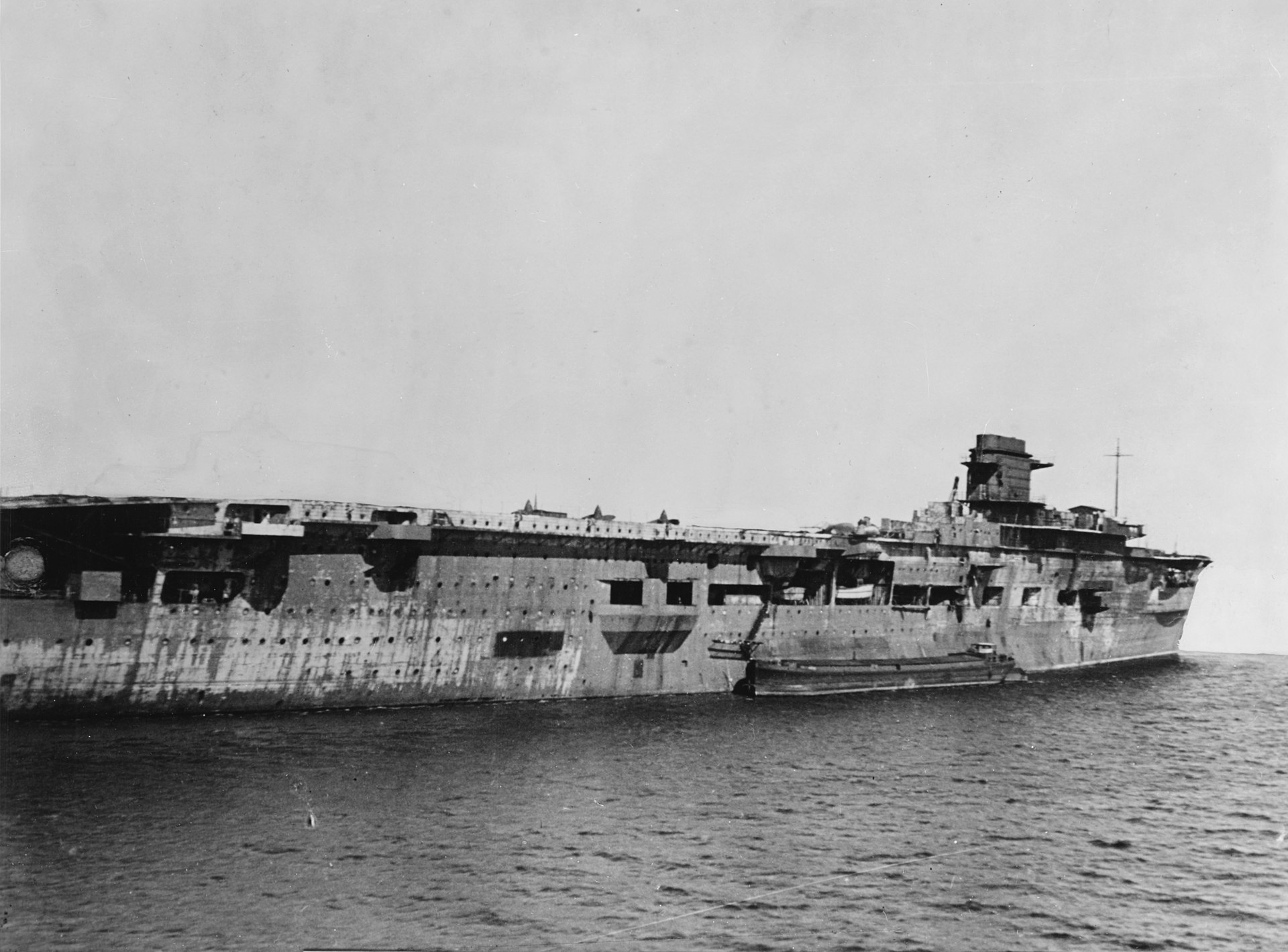 nazi aircraft carrier under soviet control