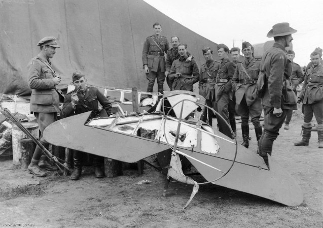 red baron airplane