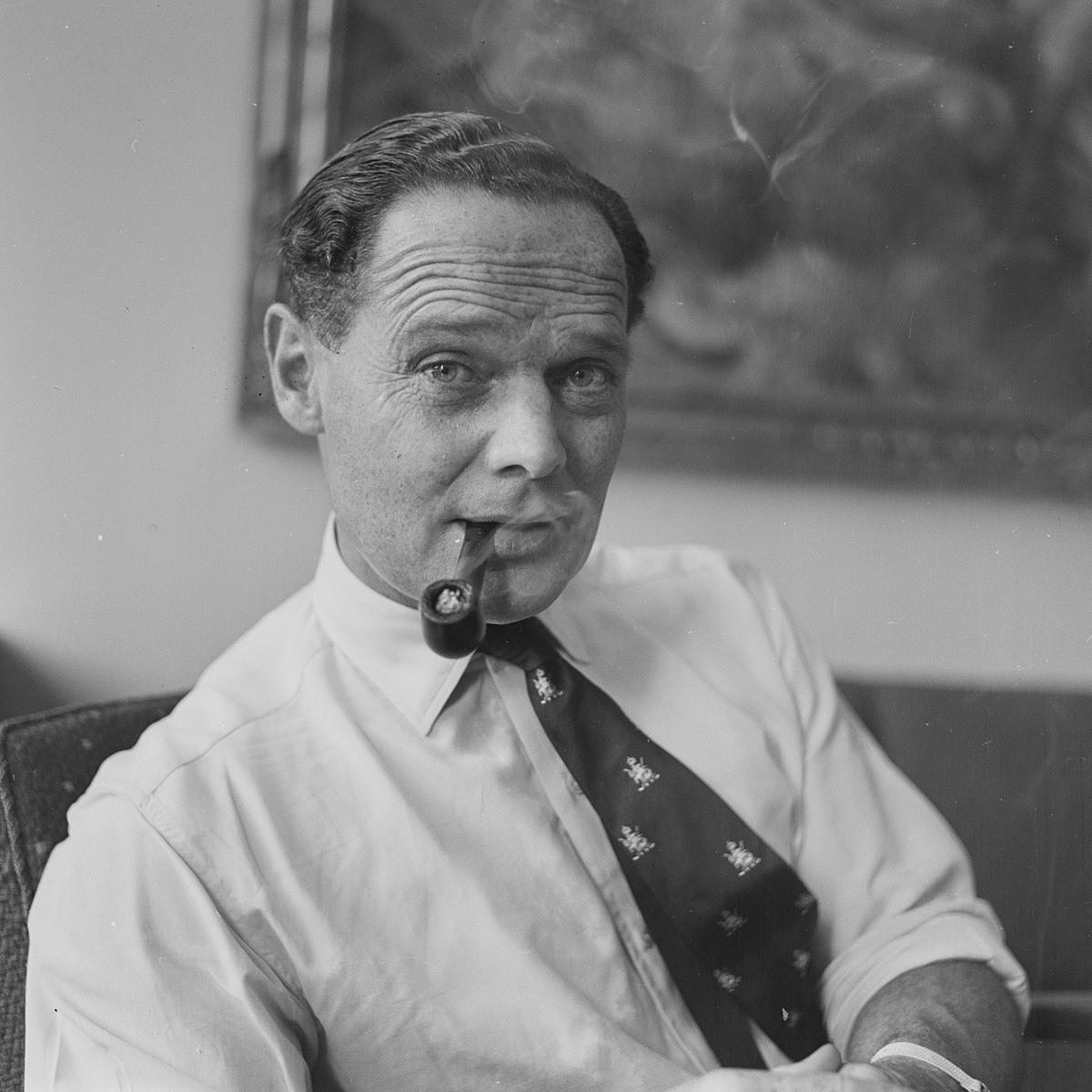 sir douglas bader aviator in 1955