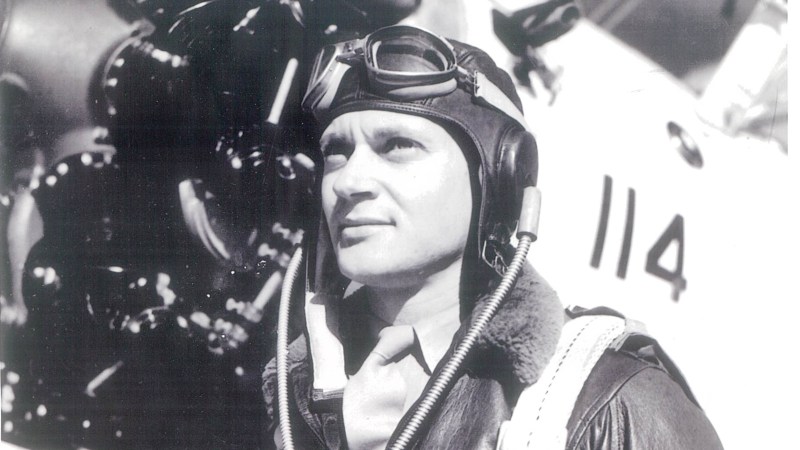 Marine Corps pilot Robert Klingman took down enemy using his propeller