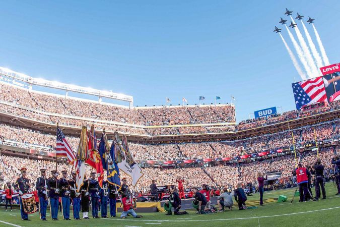 The Super Bowl LVII flyover celebrates 50 years of female Naval Aviators