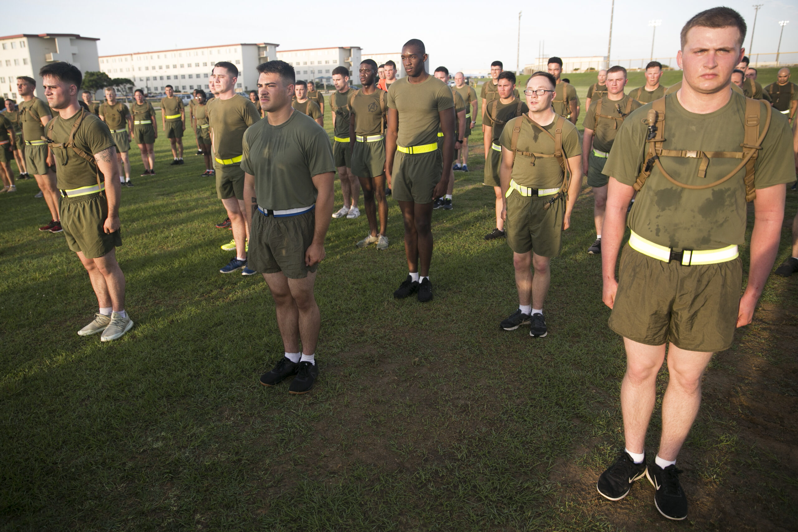 USMC leadership loves glow belts