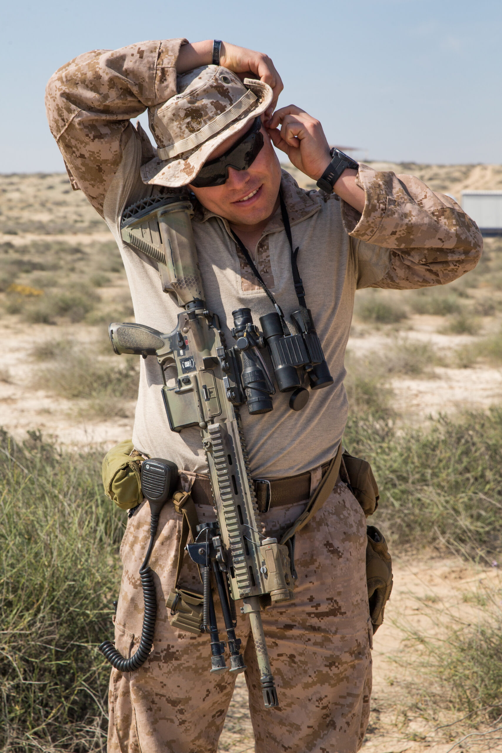 USMC leadership loves ear protection