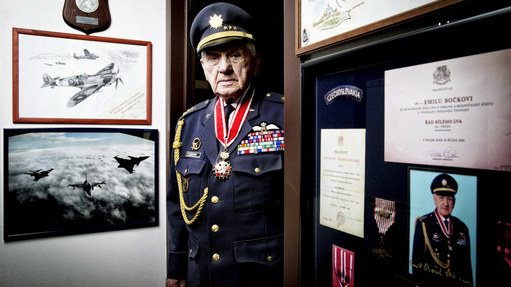 last wwii pilot gen. bocek