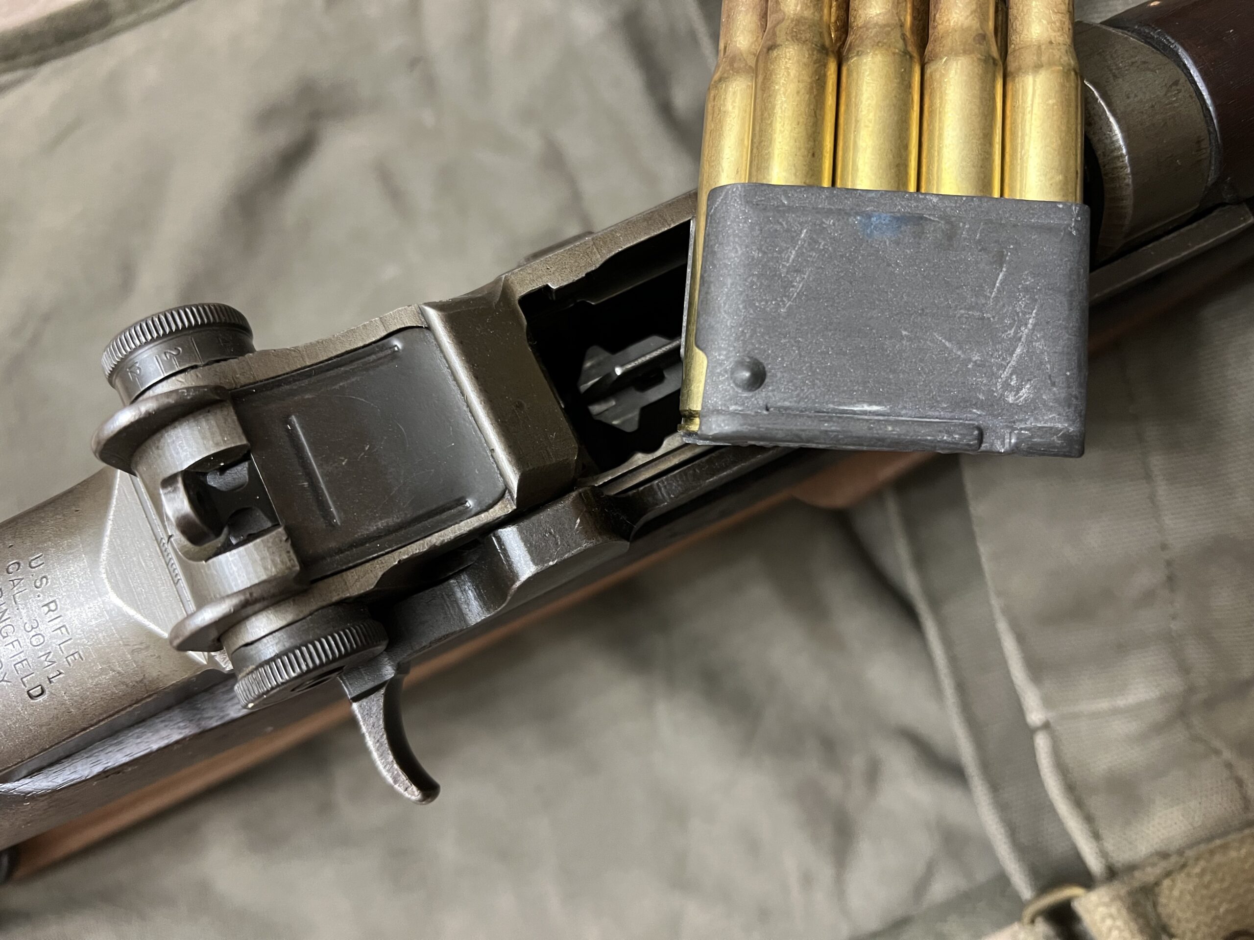 m1 garand ammo capacity design