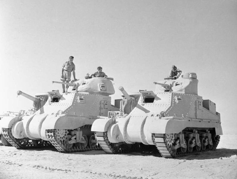 m3 grant and m3 lee tanks