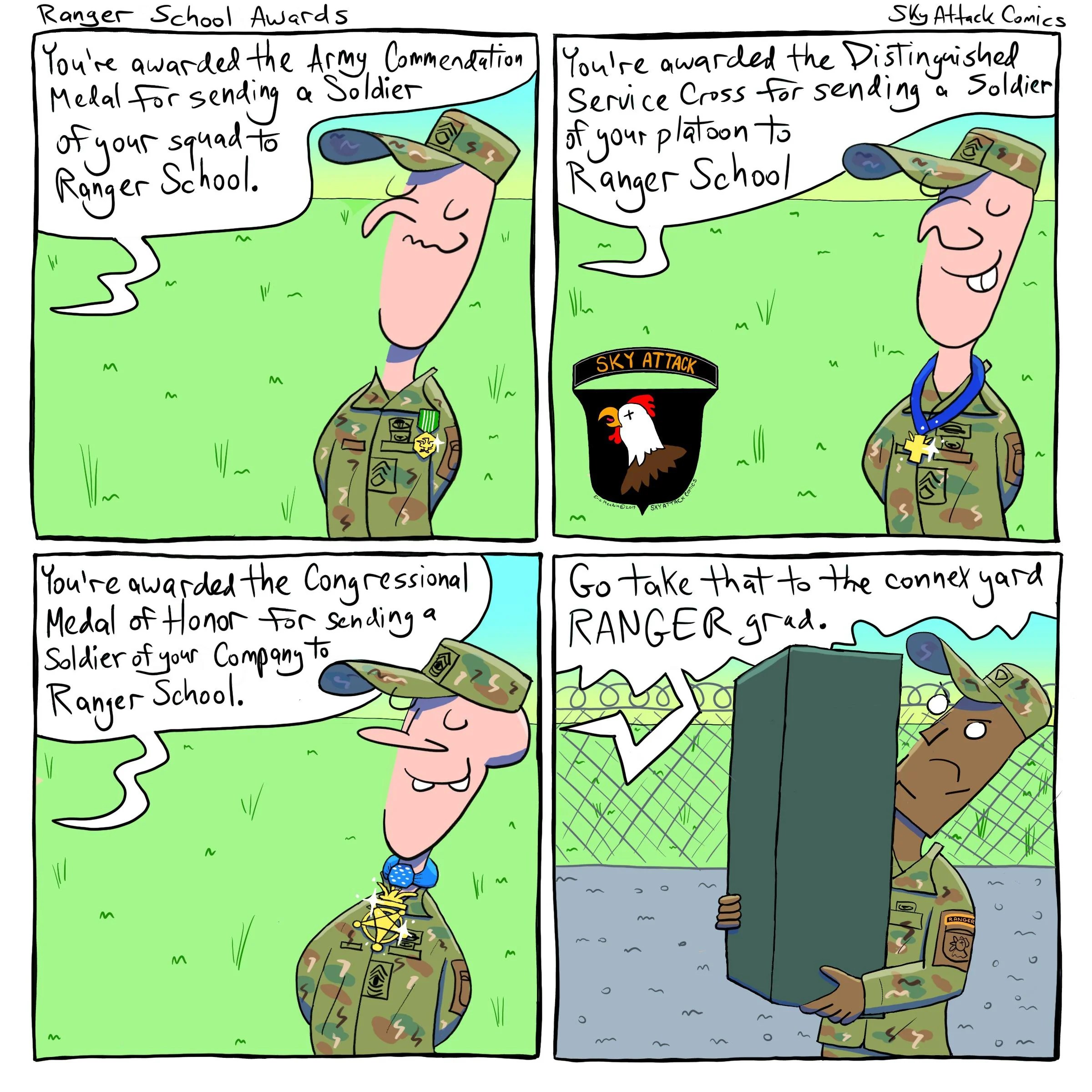 ranger school awards