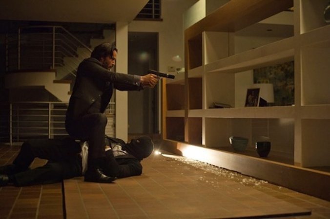 john wick home invasion scene