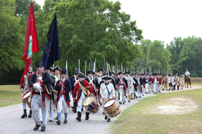 revolutionary war Reenactors