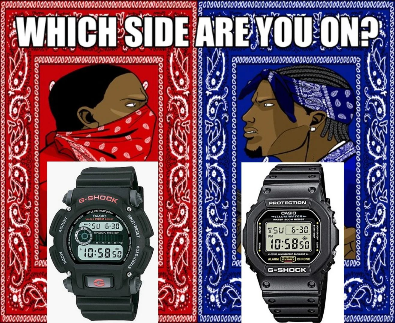 g-shock vs casio