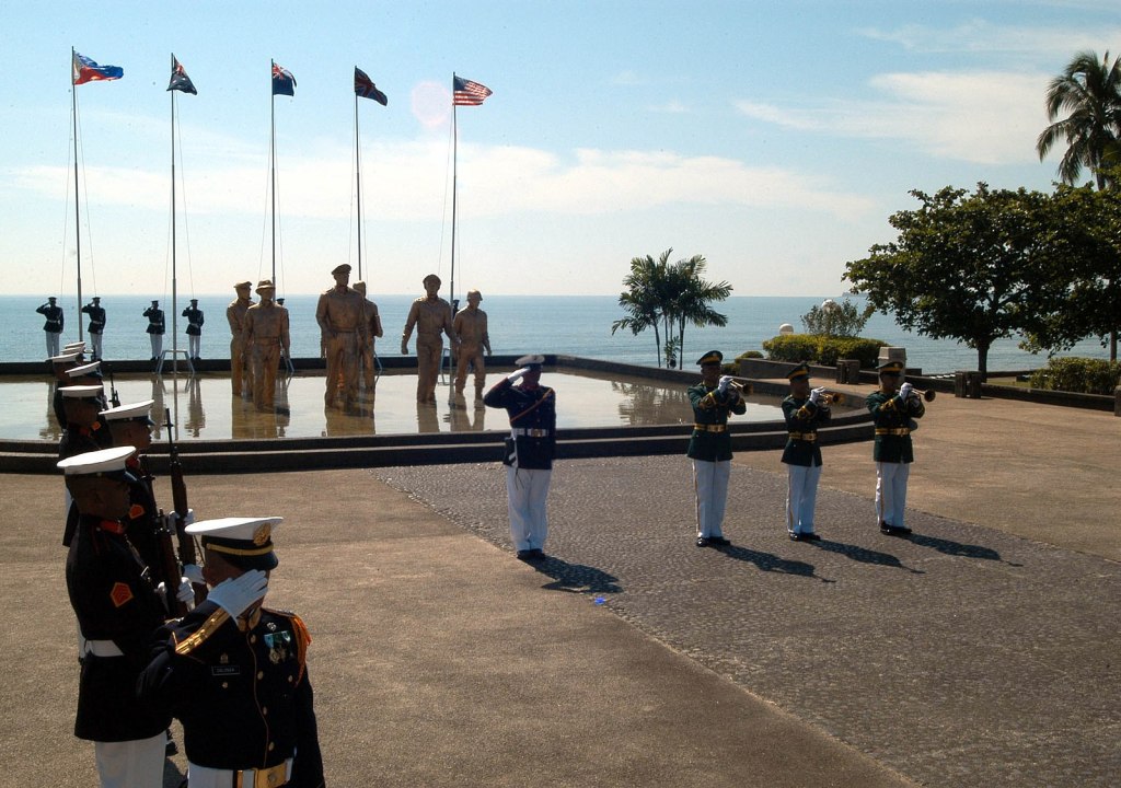 battle of leyte gulf ceremony