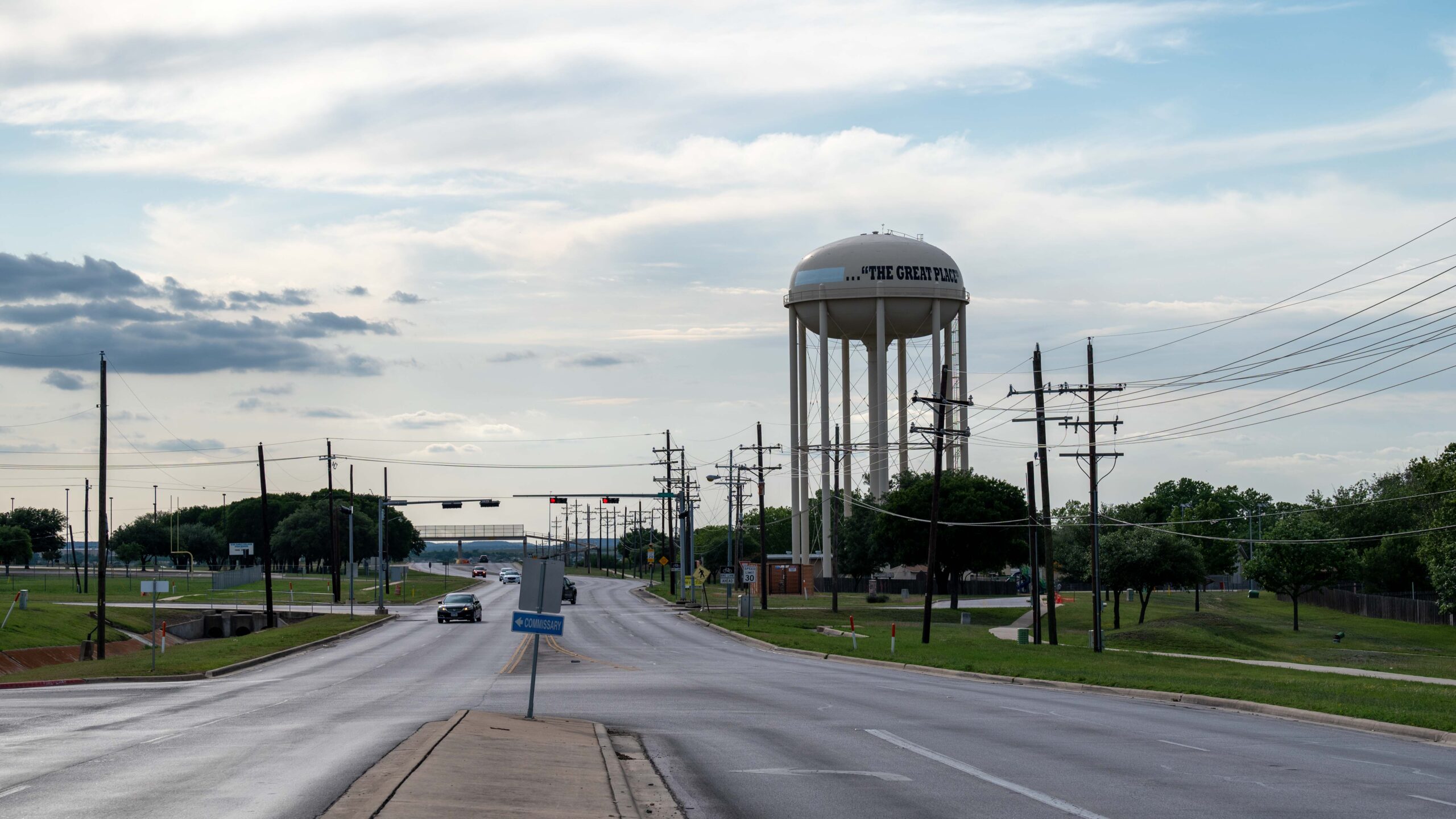 fort hood water tower