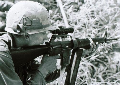 Original Colt scope was used from Vietnam to Iraq War