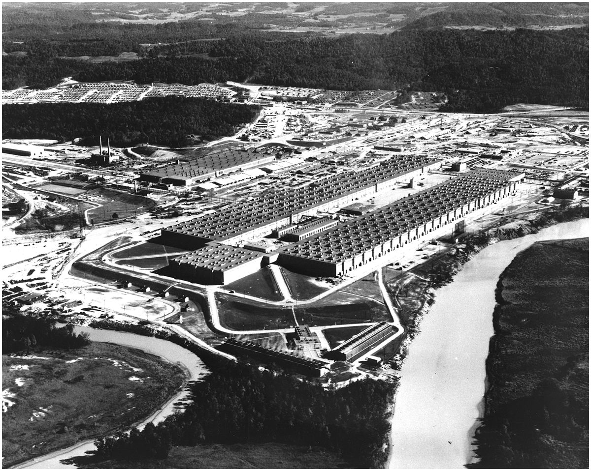 factory for the making of the atomic bomb