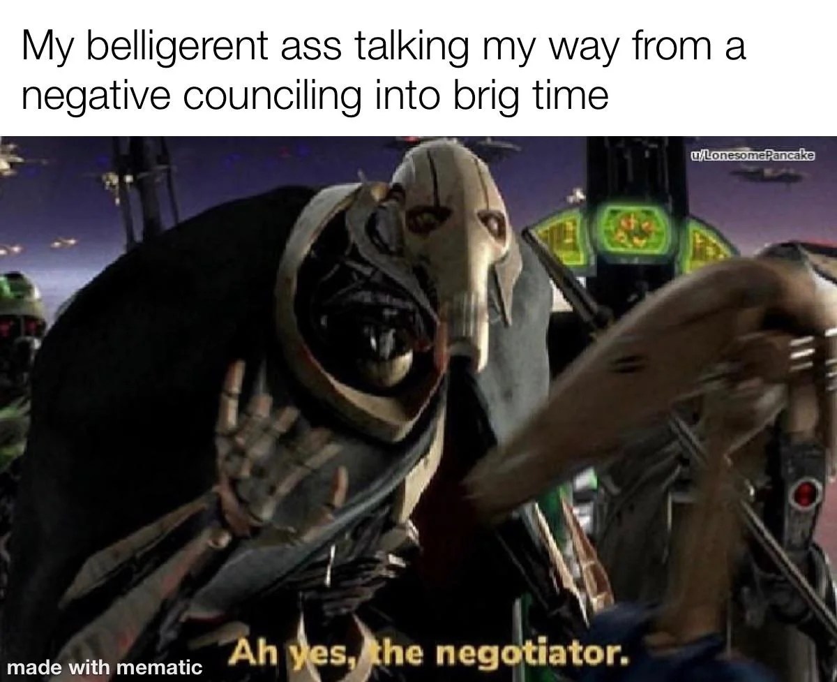 negative counseling